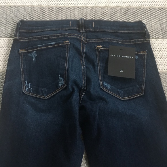 NWT Regular Rise Distressed Skinny Jeans - Picture 6 of 6